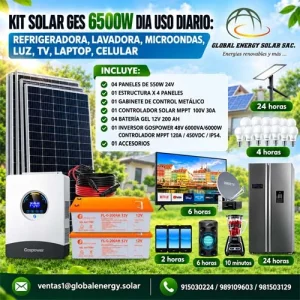 Sistema Solar Off Grid (Aislado)