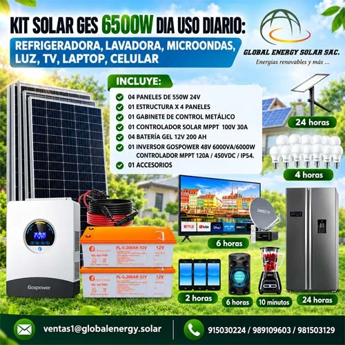 Sistema Solar Off Grid (Aislado)