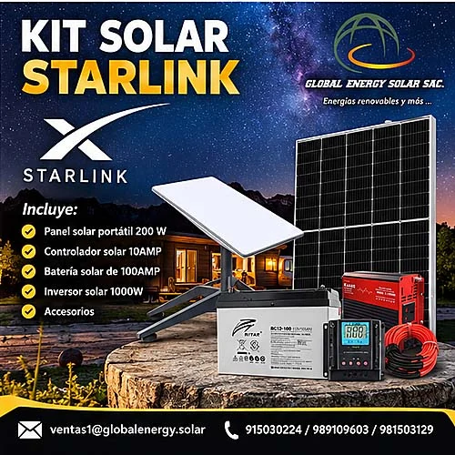Kit Solar Starlink